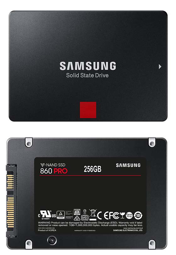 samsung三星 256gb mz-76p256bw 860 pro sata ssd固态硬碟 (五年保固